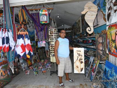 Berto gift shop in Sosua Beach
