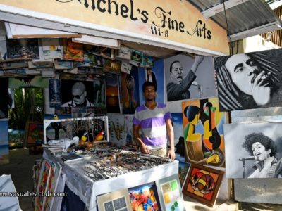 The Artist`s shop in Sosua Beach