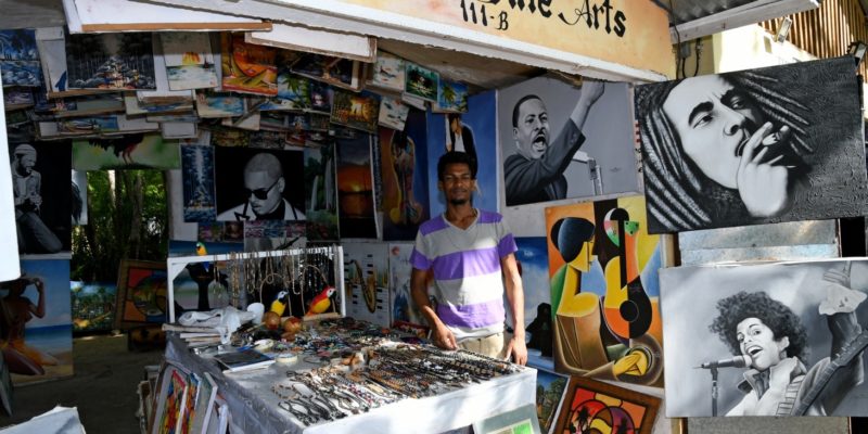 The Artist`s shop in Sosua Beach