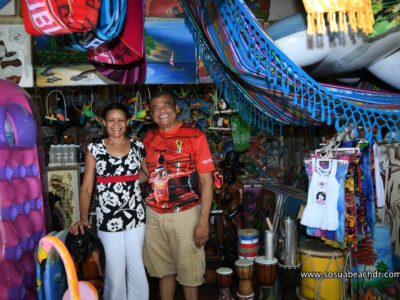 Rufino and Salome always smiling