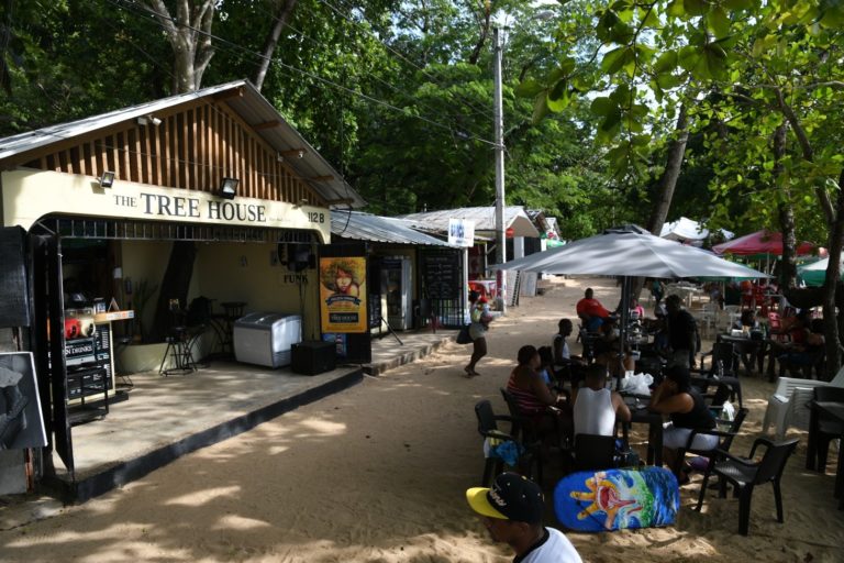 The Tree House Bar in Sosua Beach Sosua Beach Dominican Republic