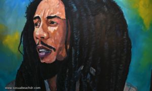 Bob Marley art