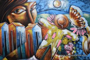 Campesino dreams oil on canvas