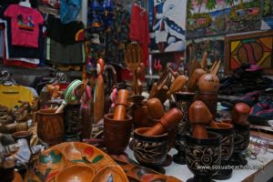 Dominican mortars and kitchen items