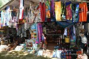 pareos and beach clothing