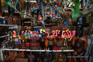 handcrafts at the gift shop