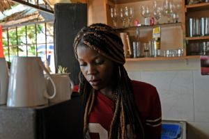 Bartender at Montanara restaurant